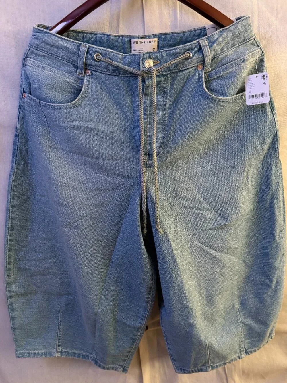 Free People We The Free Amada Cropped Barrel Jeans